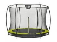 EXIT Gartentrampolin "Silhouette Ground" &Oslash; 244 cm mit Sicherheitsnetz