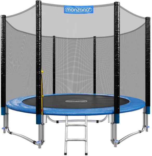 Monzana Trampolin 244 cm mit Sicherheitsnetz blau (991757)