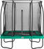 Salta Trampolin Comfort Edition 153x214 cm mit sicherheitsnetz grün