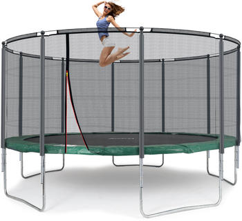 Ampel 24 Klassik Trampolin 430 cm grün