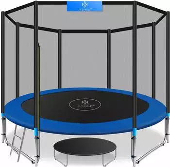 Kesser Trampolin 305 cm mit Sicherheitsnetz blau