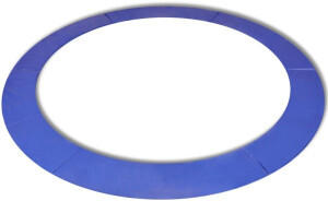 vidaXL Randabdeckung für Trampolin 457 cm blau