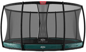 Berg Elite InGround 330 green + Safety Net Deluxe (37.91.07.01)