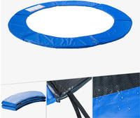 Randabdeckung Trampolin Randschutz Umrandung 427 Cm Blau 32 Cm Breite - Arebos