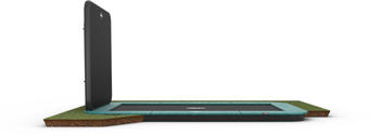 Berg Ultim Champion 250 x 410 cm FlatGround Sports + AeroWall V2022 (32.31.44.71) green