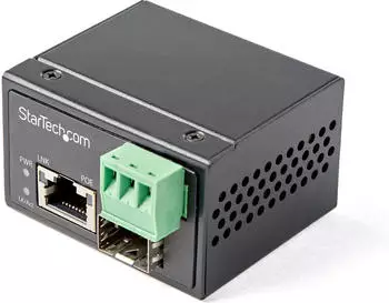 StarTech PoE + Industrial Media Converter 30W (IMC1GSFP30W)