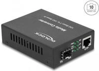 Delock Medienkonverter - 10GbE - 1000Base-T, 10GBase-R, 2.5GBase-T, 5GBase-T - S