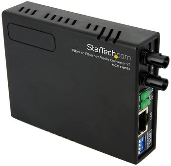 StarTech 10/100 Mbit/s Ethernet LWL / Glasfaser Multimode Medienkonverter ST 2km