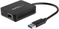 USB 3.0 to Fiber Optic Converter - Open SFP - netv&aelig;rksadapter