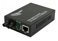 Allnet ALL-MC107-ST-MM LAN, ST Duplex Netzwerk-Medienkonverter 100 MBit/s
