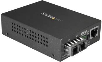 StarTech Gigabit Ethernet auf SC Medienkonverter - 1000Base-LX - Multi Mode - 10 km