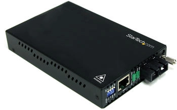 StarTech 10/100 Mbps Single Mode Fiber Media Converter SC 30 km