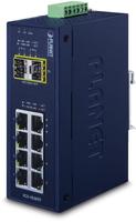 Planet IGS-1020TF - Switch - unmanaged - 8 x 10/100/1000 + 2 x Gigabit SFP - an