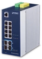 Planet Industrial L3 8-Port 10/100/1000T + 4-Port 10G, W125698352 (10/100/1000T +