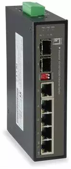 Level One IES-0600 4-Port Gigabit-Ethernet-Switch 12Gbps 9-60VDC (IES-0600)