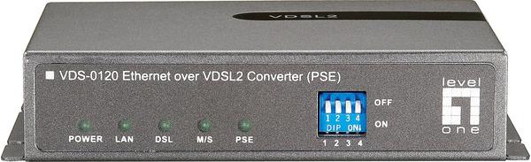 Level One Ethernet Over VDSL2 Konverter