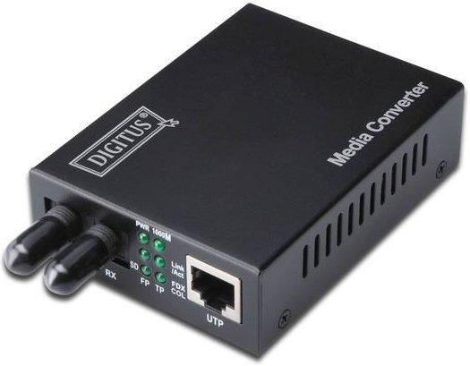 Digitus Gigabit Ethernet Medienkonverter ST / RJ45 (DN-82010-1)