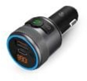 Nedis Car FM Transmitter | Fixed | Hands free calling | 1 " (CATR3024BK)