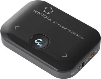 Renkforce RF-BTR-150 Bluetooth&reg; Musik-Sender/Empf&auml;nger Bluetooth Version: 5.0 8 m integrierter Akku (RF-5087932)