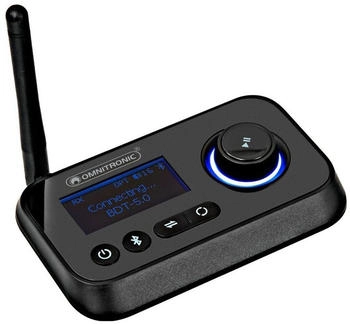 Omnitronic BDT-5.0 Bluetooth&reg; Musik-Sender/Empf&auml;nger Bluetooth Version: 5.0 30 m (13072196)