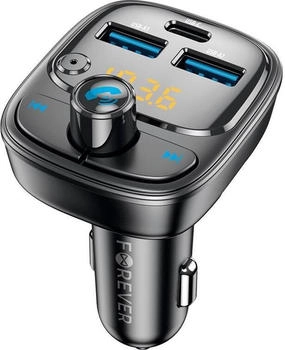COFI1453 FM Sender Bluetooth 2 x USB-A 1 x USB-C PD 30W TR-370 schwarz (GSM179082)