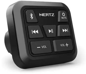 Hertz HMR BT Marine Bluetooth-Empfänger mit IPX6 aptX HD NFC-Pairing 50W RMS Ausgang (HMR-BT)