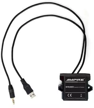 Ampire BTR301-HD Bluetooth Audio Empf&auml;nger mit 3.5mm Klinkenstecker