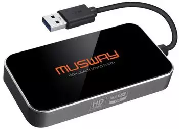 Musway BTA-HD Bluetooth DONGLE FÜR HD Audio Streaming & APP-Steuerung in Verbindung mit DSP-512K