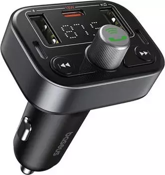 Baseus FM Transmitter S-09 Pro Bluetooth (black) (C10762200113-00)