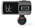 Nedis Bluetooth 5.0 UKW FM Transmitter Ladegerät Freisprecheinrichtung Bass (CATR101BK)
