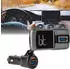 Nedis Bluetooth 5.0 UKW FM Transmitter Ladegerät Freisprecheinrichtung Bass (CATR101BK)