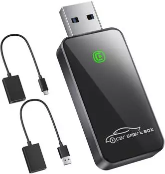 Salcar Kabelloser CarPlay Adapter für iPhone, iOS 10+ (CP1)