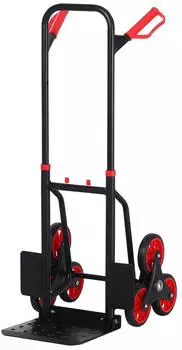DURHAND Treppensteiger h&ouml;henverstellbar schwarz (B71-029)