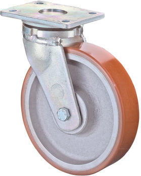 BS Rollen Schwerlast-Lenkrolle auf Gussfelge 125 (RR100.C10.125)