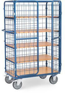 Fetra Kastenwagen 8581-3DE 5 Etagen 1000 x 600 mm 600kg