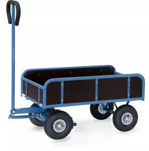 Fetra Handwagen 4122L mit 4 Bordwänden 400kg 945 x 545mm