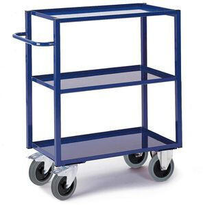 Rollcart Tischwagen 06-7178 aus Metall mit 3 Etagen 400kg 995 x 695mm