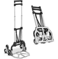 Juskys - Treppensackkarre Klappbar & Bis 80 Kg Belastbar - Alu Mini Sackkarre F&uuml;r