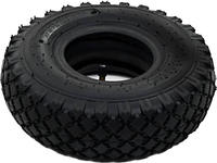 vidaXL 2 Reifen 2 Schl&auml;uche 3,00 - 4 260 x 85 f&uuml;r Sackkarren Gummi