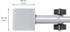 Wagner ® design yourself Möbelheber MM 4121 silber 6,5 cm³ 38,0 cm St.