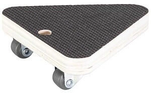 Wagner ® design yourself Transportroller MM 1314 braun 14,0 x 14,0 x 4,3 cm bis 100,0 kg St.