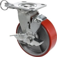 Wagner design yourself Schwerlast-Lenkrolle RO 0115 rot (4011501)