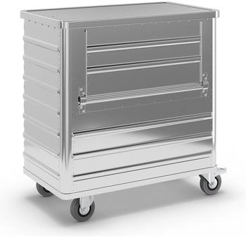 Gmöhling Gmöhling Aluminium Kastenwagen absenkbare Längswand 900 x 495 x 800 Deckel