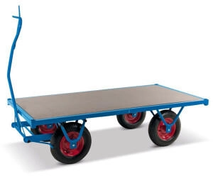 Kongamek Kongamek Schwerlastwagen 2000x1000x460mm mit Feststellbremse und Ziehgriff Ø400mm Luftbereifung 1500kg Tragkraft