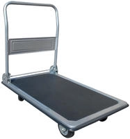 Plattformwagen 250kg 920x610mm PP-Rad mit Klappb&uuml;gel