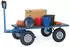 Fetra Handpritschenwagen mit Luft-Bereifung 1600 x 900 mm Tragkraft 1000 kg (6405L)