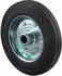 BS Rollen Transportgeräterolle Bockrolle Vollgummi schwarz 100 mm (L410.B55.101)