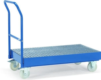 Fetra Fass-Transportwagen für 2x 200 Liter Ladefläche 1250 x 650 mm Tragkraft 600kg (2703)