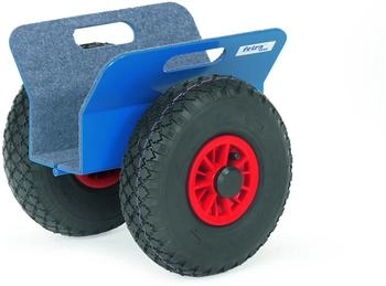 Fetra Plattenroller mit Klemmbacken, Luftbereifung, Klemmbreite 30-95 mm, Tragkraft 250 kg (4158)