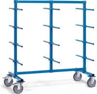 Fetra Tragarmwagen 2000x800mm, 24 Tragarme Zweiseitig Mit Pvc-schlauch Mit